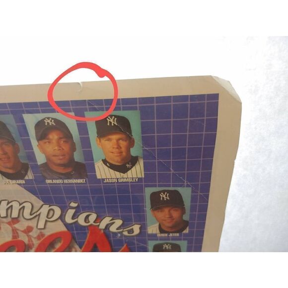 The Star Ledger 1999 World Champion NY Yankees Newspaper Insert - Picture 9 of 10